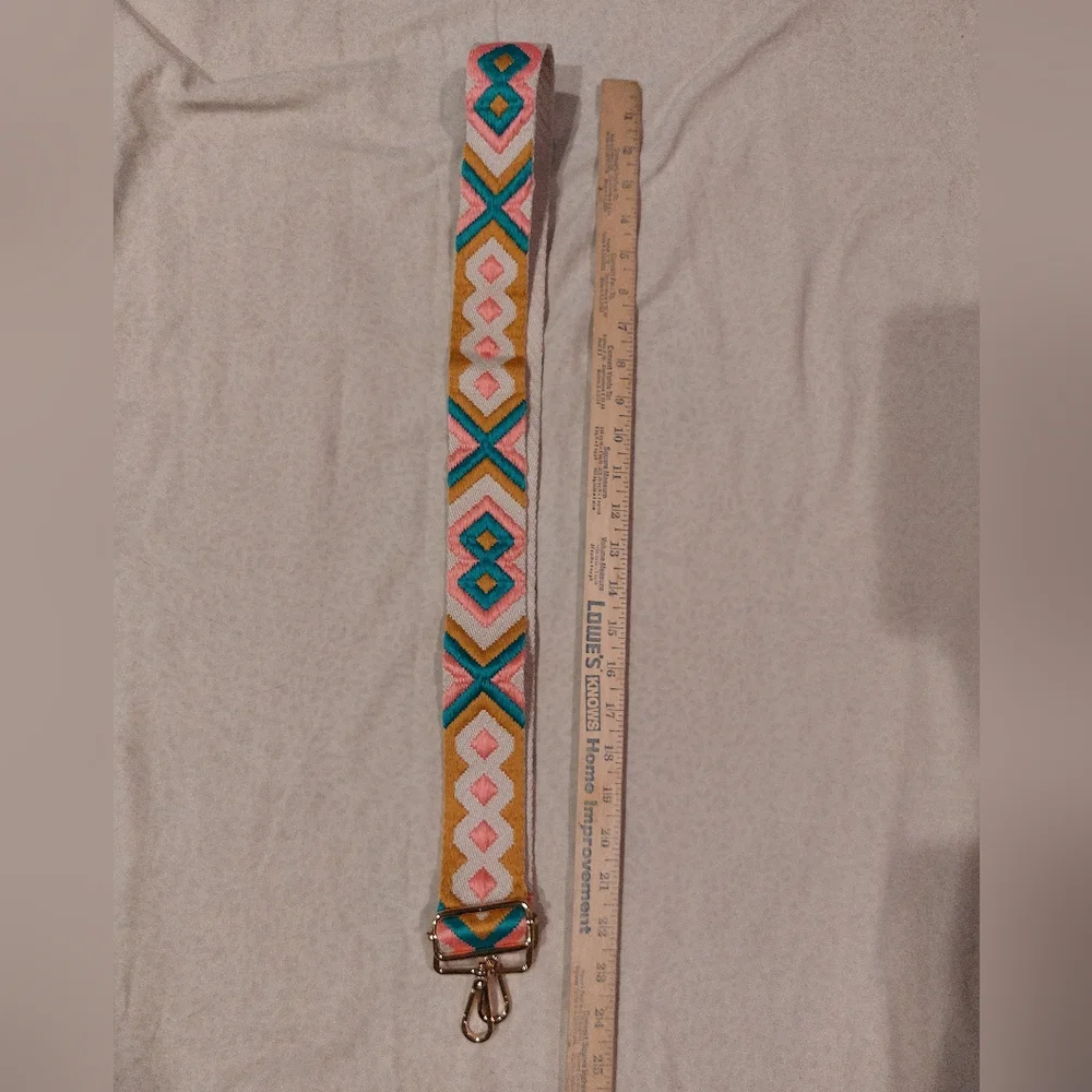 Colorful Geometric Patterned Strap - Picture 1 of 2